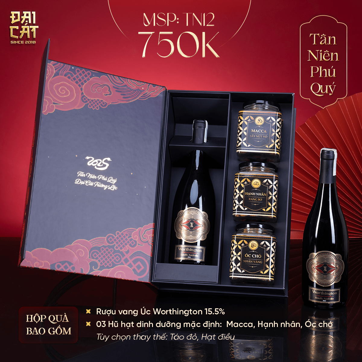 Set Quà Tân Niên Phú Quý 2 TN12